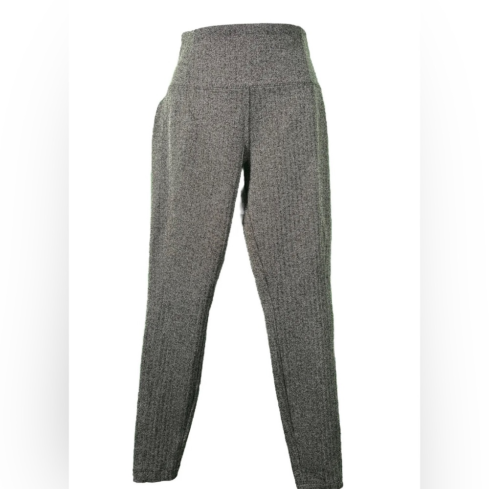 Athleta Gray Delancey Herringbone Tight Jogger Size XS Pockets